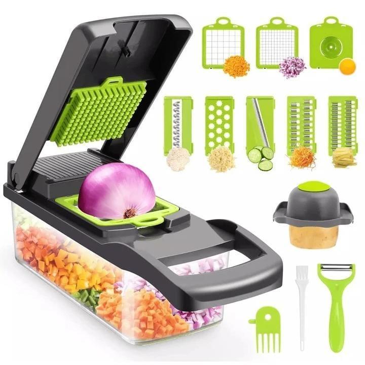 16-in-1 Vegetable Slicer Cutter Multi-Use Kitchen Tool.
