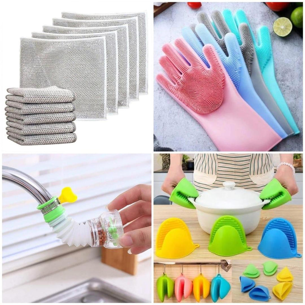 4-in-1 Kitchen accessories Bundle ABS Plastic Durable Set.