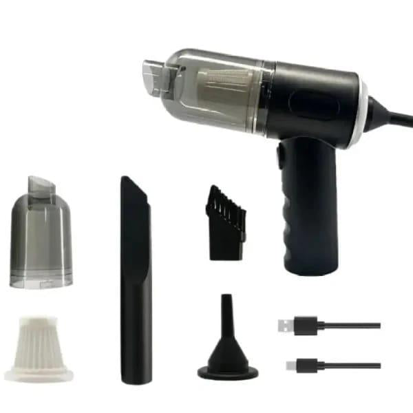 Imported 3-in 1 Portable Cordless Rechargeable Vacuum Cleaner & Blower Cleans Up Every Corner Of Your Home & Car