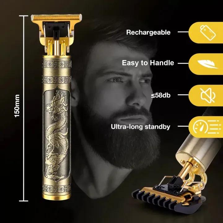 T9 Hair Cutting Machine Hair Clippers Rechargeable Beard Shaver for Men