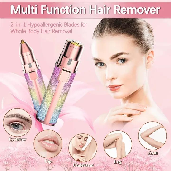 2-in-1 Facial Hair Remover & Eyebrow Trimmer