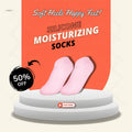 Anti Slip Silicone Moisturizing Socks for Repairing Dry Feet, Cracked Heels and Softening Rough Skin Rs.899