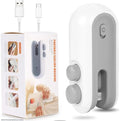 Rechargeable 2 in 1 Portable Mini Food Bag Heat Sealer And Cutter For Home and Outdoor Use