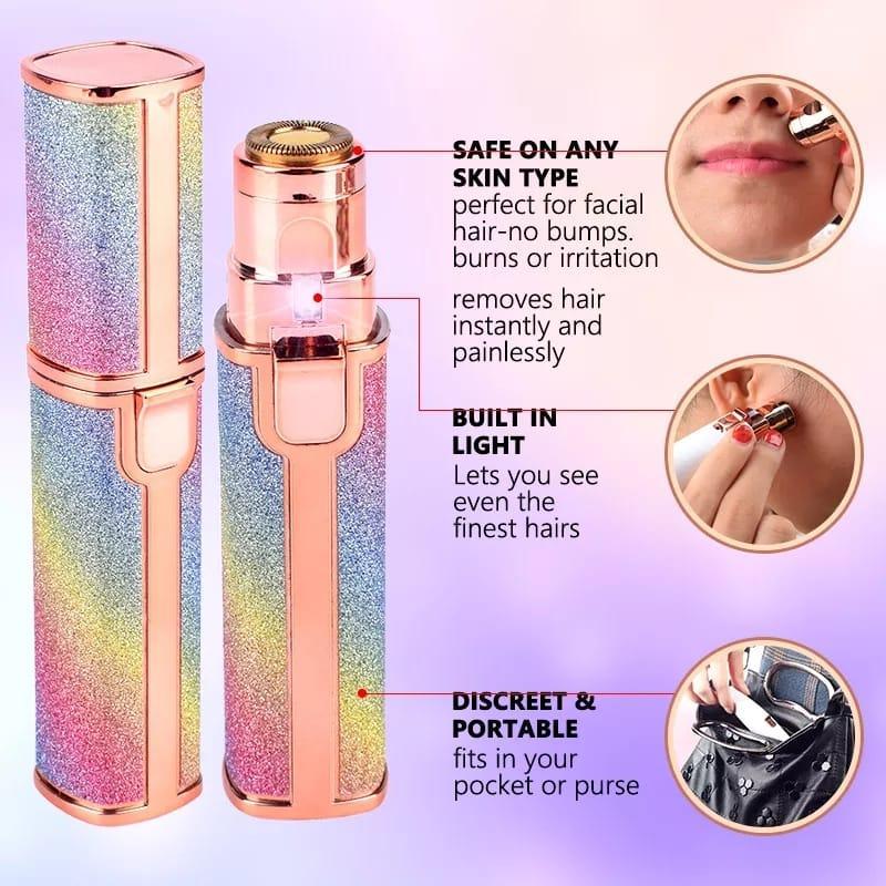 2-in-1 Facial Hair Remover & Eyebrow Trimmer