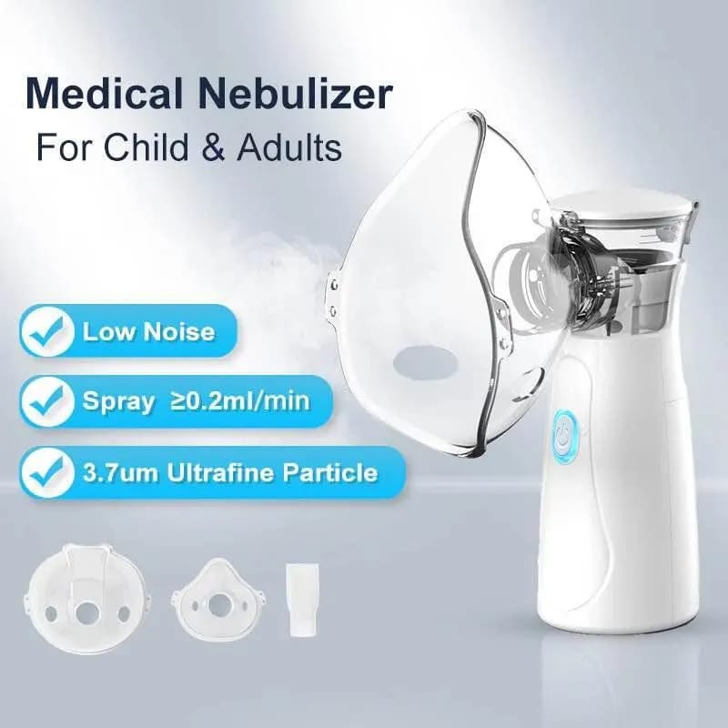 Portable Nebulizer For Kids and Adults Just Rs. 1499 Only