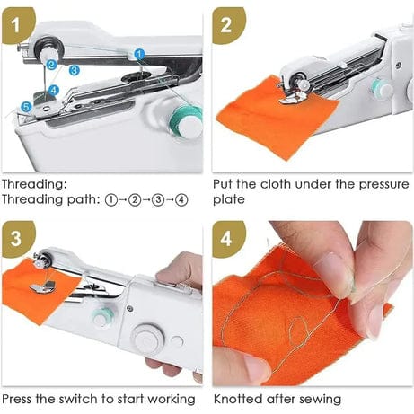 Mini Portable Rechargeable Stapler Style Handy Stitch Quick Sewing Machine Just Rs 1699 Only
